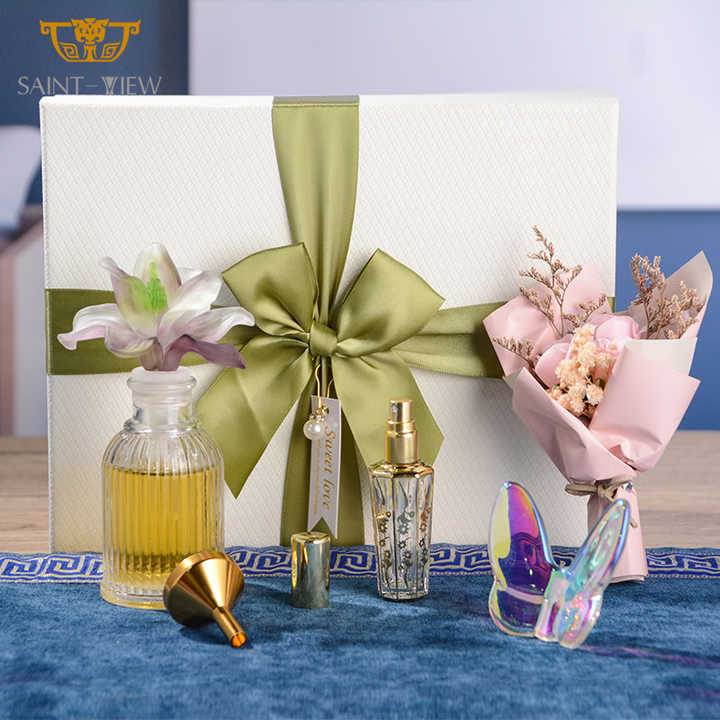 Custom OEM Fragrance Relax Spa Gift Package Birthday Present Christmas Gifts Box Set for Women