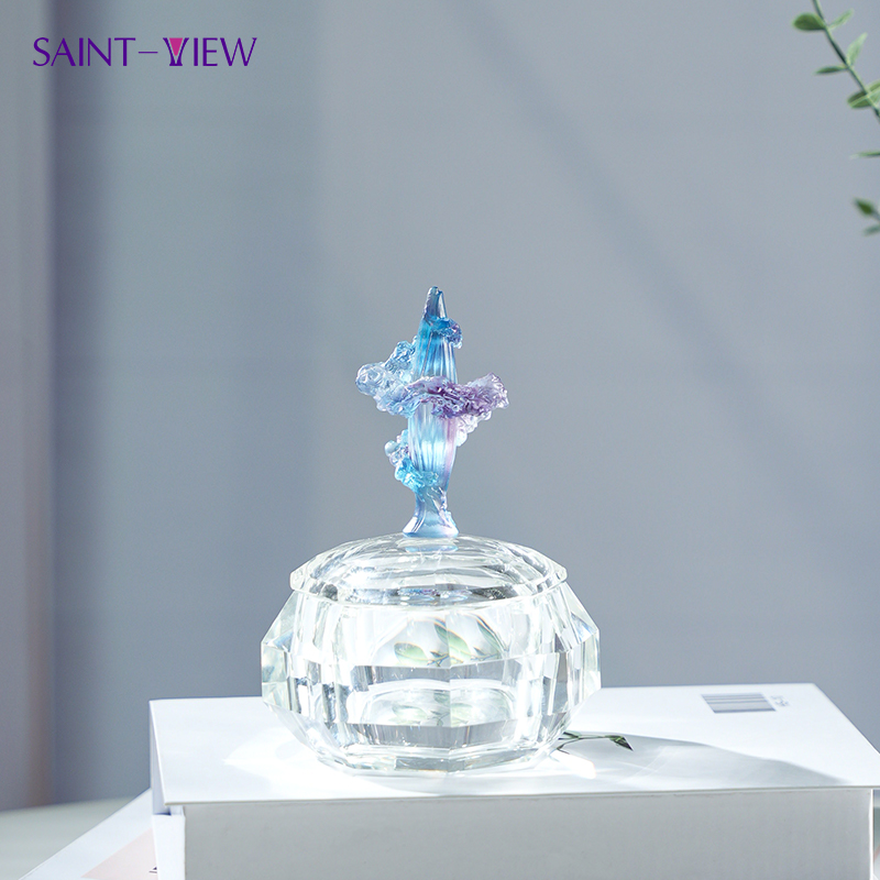 Lily Crystal Jar