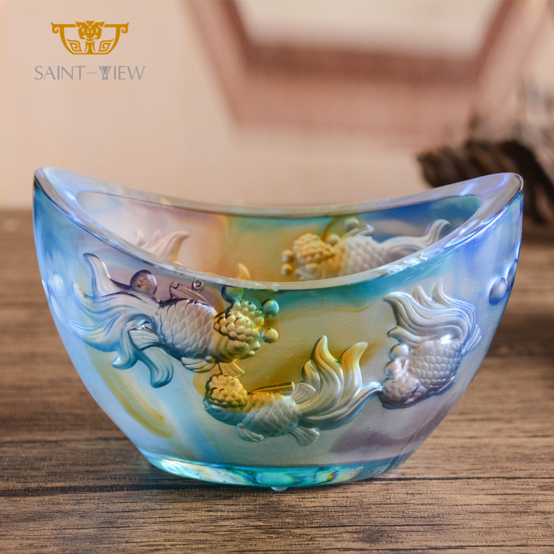 Chinese Style Crystal Bowl